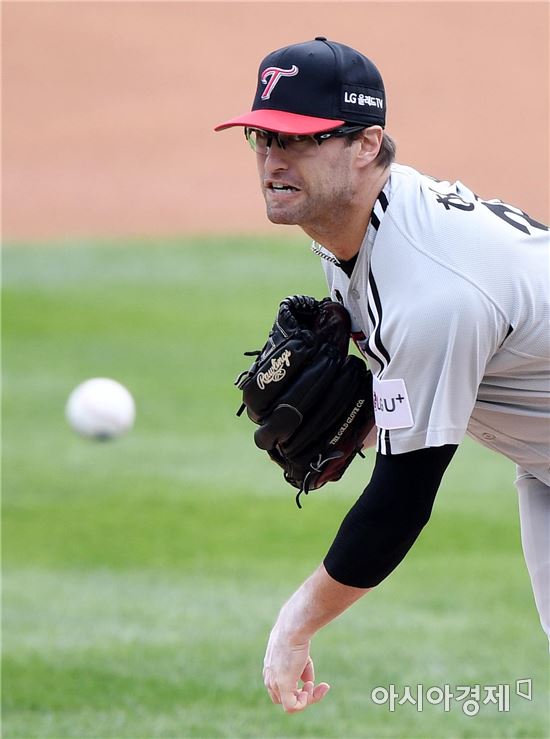 [포토]LG 선발 허프, '반격의 시작'