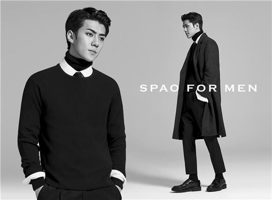 이랜드 스파오 포멘, '엑소' 명품화보 공개