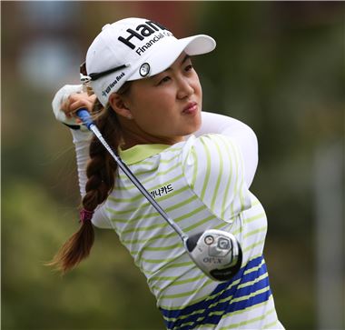 이민지가 블루베이LPGA 최종일 2언더파를 보태 '와이어 투 와이어'를 달성했다.