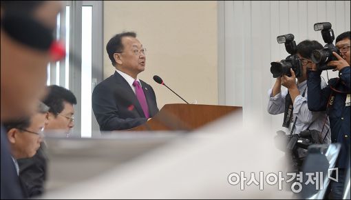 [포토]'400조 예산안 보고'
