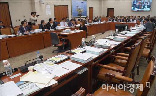 [포토]'400조 슈퍼예산안 심의 시작되었지만…'