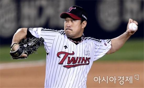 [포토]역투하는 LG 봉중근