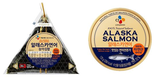 CJ제일제당, 세븐일레븐과 ‘연어 삼각김밥’ 출시