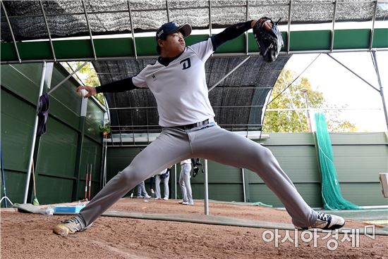 [포토]장현식, '두 번의 실패는 없다'