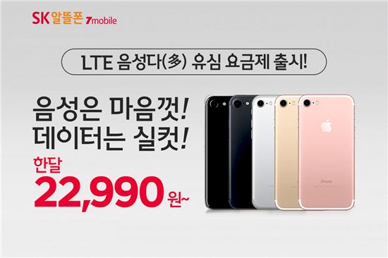 SK텔링크, 음성·문자 무제한 'LTE 유심요금제' 출시