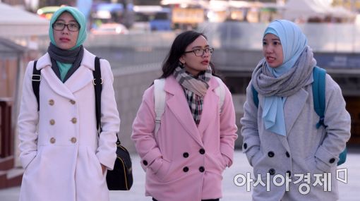 [포토]너무 추운 한국