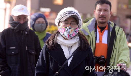 [포토]때이른 맹추위