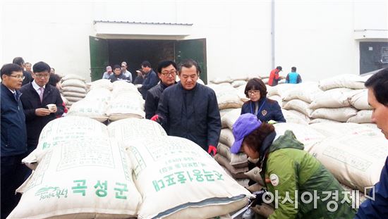 곡성군, 2016년산 공공비축미곡 매입 시작한다