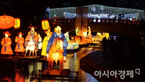 '2016 서울빛초롱축제'의 모습 (사진=아시아경제DB)