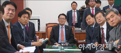 박지원 "檢, 朴 뇌물죄 적용 피의자 신분 조사해야"