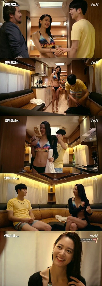 서강준 클라라. 사진=tvN '안투라지' 방송 캡쳐