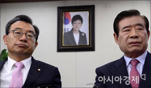 [포토]이정현 대표 만나는 한광옥 비서실장