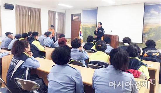 김제시 진봉면 의용소방대  봉사활동 펼쳐