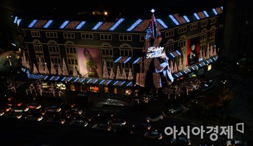 [포토]크리스마스 대형 트리