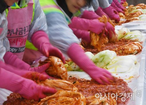 [포토]사랑의 김장나눔 