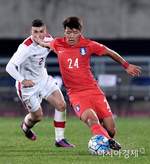 '황희찬 원톱' 슈틸리케호, 시리아전 선발 발표