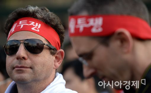 [포토]외국인도 박근혜정권 퇴진