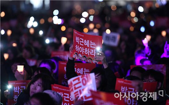 국민의당 "100만 촛불집회 퇴진 외침, 朴대통령 응답해야"
