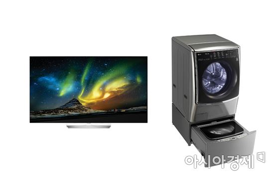 LG전자 올레드TV·트윈워시, 美 '최고의 제품' 선정
