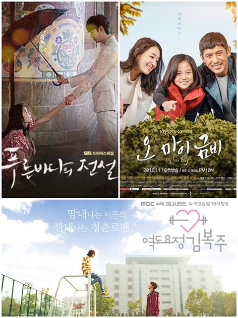 ‘푸른 바다의 전설’ 15.1%로 시청률 선두, ‘금비’ ‘역도’ 누른 인어의 홈런