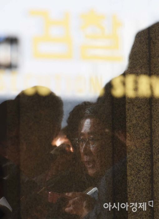 [포토]CJ부회장 퇴진 압박 의혹, 조원동 전 수석 검찰 출석 