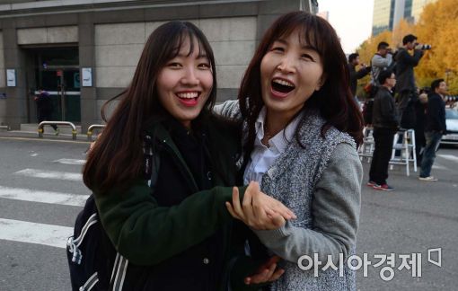 [포토]'장하다, 우리 딸'