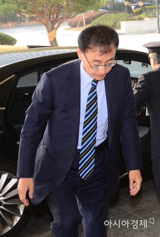 [포토]출근하는 김수남 검찰총장 