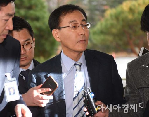 [포토]김수남 총장, 취재진 질문에 묵묵부답