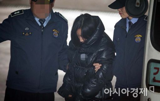 [포토]영장실질심사 출석한 장시호 