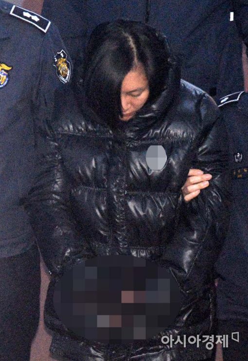 [포토]고개 숙인 장시호 