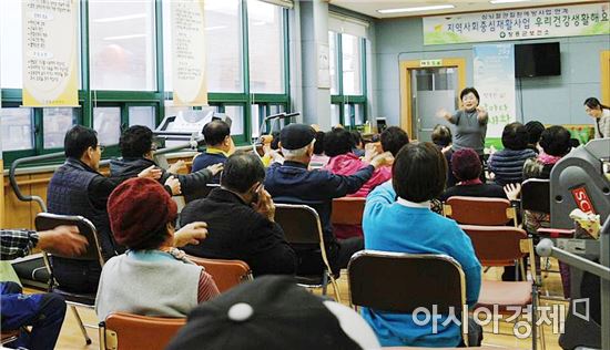 장흥군, 지역사회 중심 장애인 재활 교실 ‘호응’
