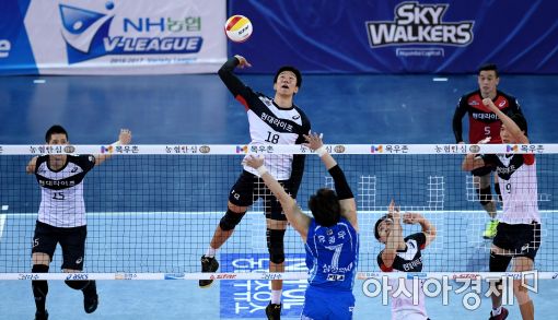 [포토]신영석, '속공 간다!'