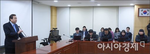 [포토]김무성, 대선불출마 선언 기자회견
