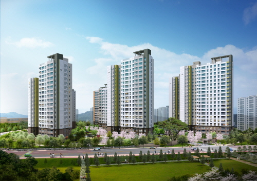 이색특화 아파트 '걸포북변역 우방 아이유쉘' 선택형 옵션평면 눈길