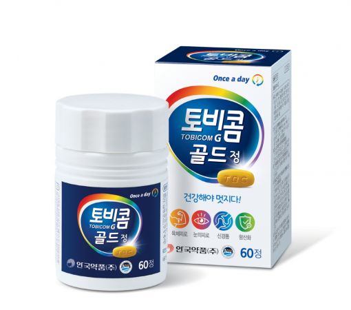 안국약품, '토비콤 골드' 비타민·항산화 보강…30년 '눈 건강 지킴이'