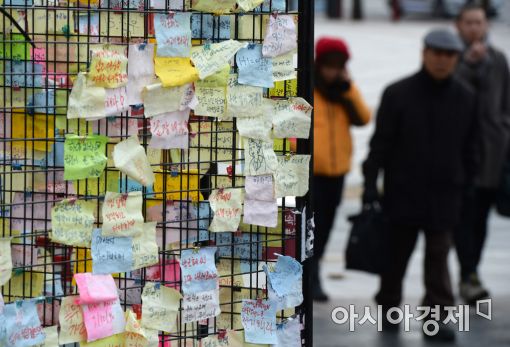 [포토]마음이 더 추운 시민들