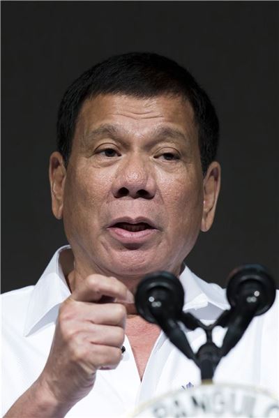 로드리고 두테르테 필리핀 대통령(사진=블룸버그뉴스).
