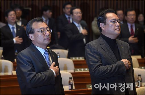 [포토]박근혜 탄핵 논의를 위한 의원총회
