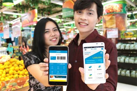 롯데멤버스, 업계최초 인도네시아에 엘포인트 앱 론칭