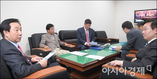 [포토]국조특위 여야 간사단 회동