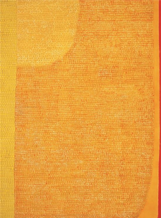 Untitled 12-V-70 #172, 1970, 코튼에_유채(Oil on Cotton), 236x173cm