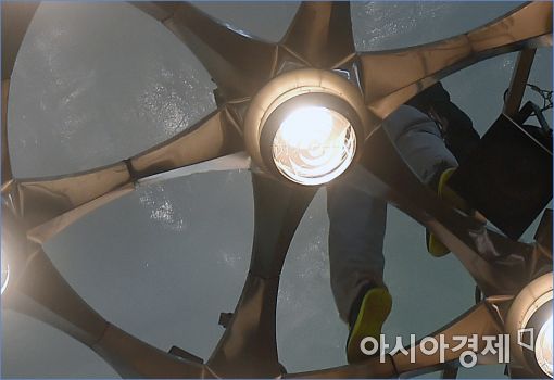 [포토]'안전장치 하나 없이…, 국회 안전불감증 심각'