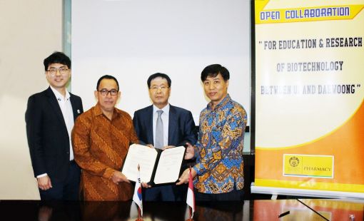 대웅제약, 인도네시아 대학과 바이오의약품 개발 협약