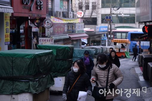 [포토]연말특수 사라진 남대문시장