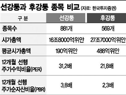 [막올린 선강퉁]국내투자자 881개 종목 직접투자