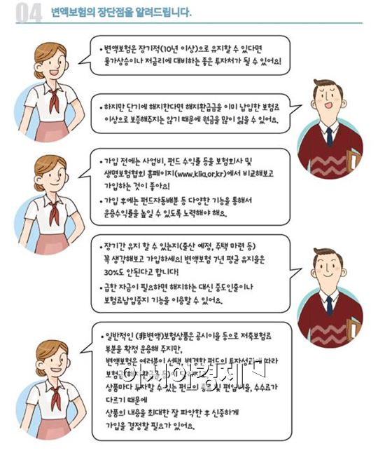 '알기쉬운 변액보험' 책 나왔다