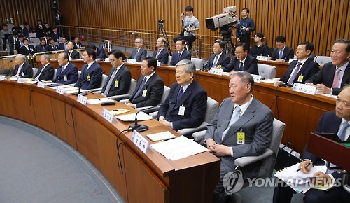 [2016년 산업계 10대 뉴스ⓛ]28년만의 총수청문회…惡의 고리 끊을 때