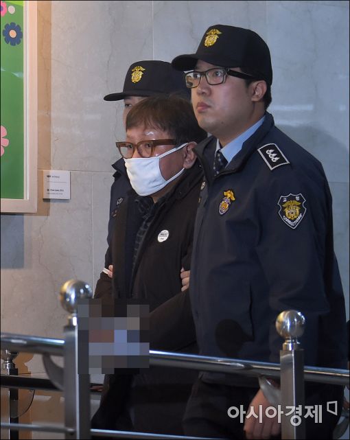 [포토]국회 도착한 송성각 전 원장