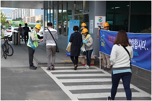 효성 조현준, 안전의식 캠페인으로 안전경영 앞장서