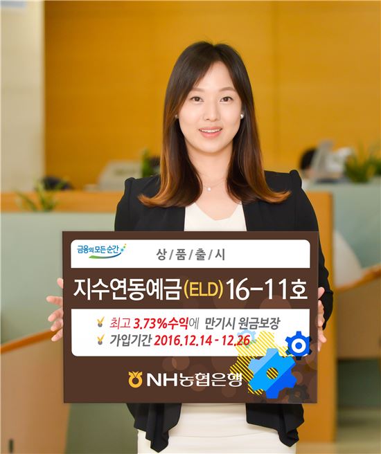 NH농협銀, 연 최고 3.73% '지수연동예금' 판매